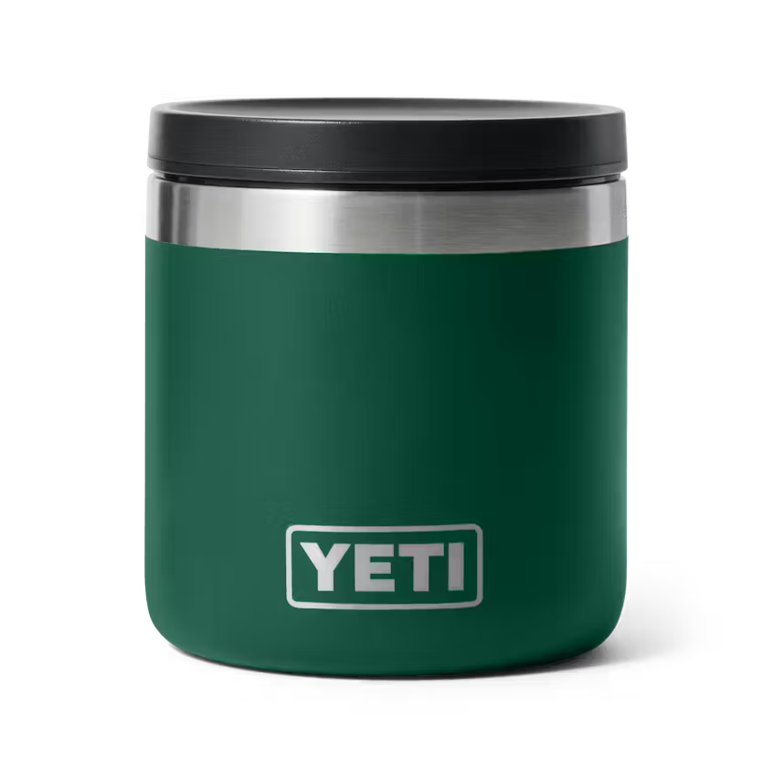 YETI INSULATED FOOD JAR 8 OZ BLACK FOREST GREEN - TARRO DE COMIDA