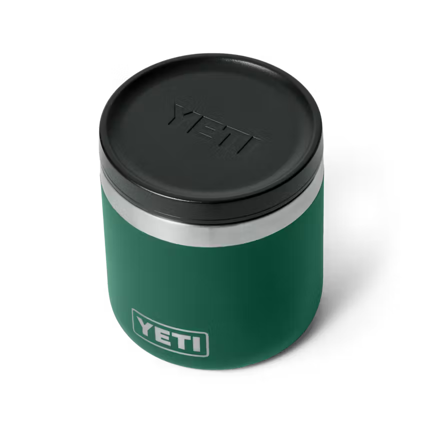 YETI INSULATED FOOD JAR 8 OZ BLACK FOREST GREEN - TARRO DE COMIDA