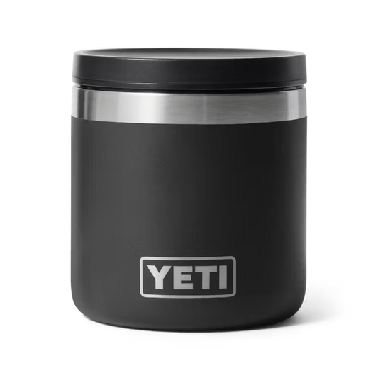 FOOD JAR 8 OZ NEGRO