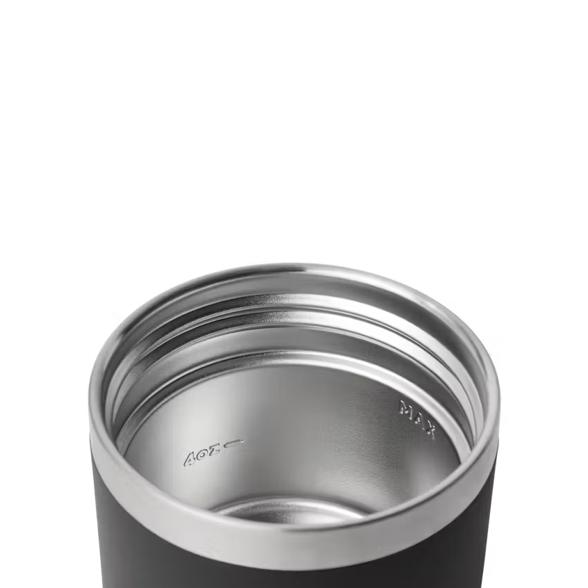 FOOD JAR 8 OZ NEGRO
