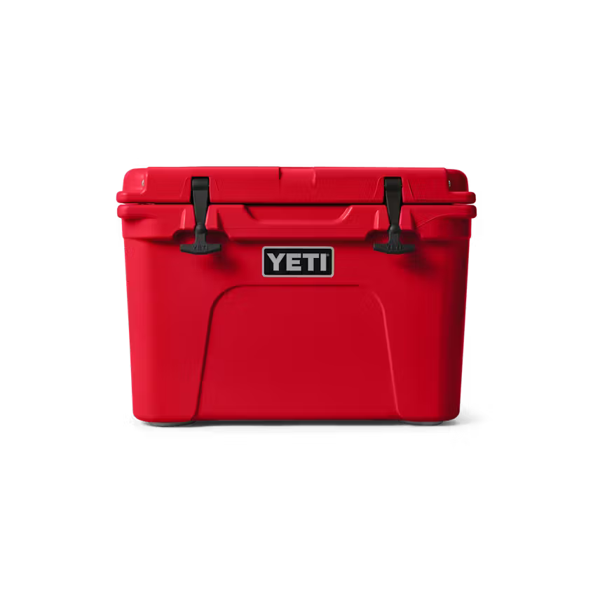 HIELERA RIGIDA YETI TUNDRA 35 HARD COOLER - RESCUE RED