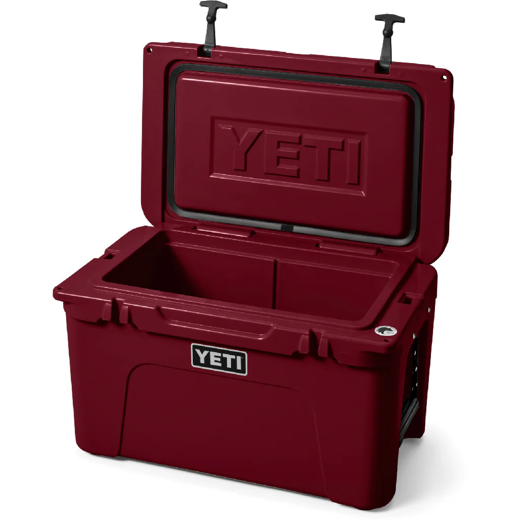 HIELERA RIGIDA YETI TUNDRA 45 HARD COOLER - WILD VINE RED